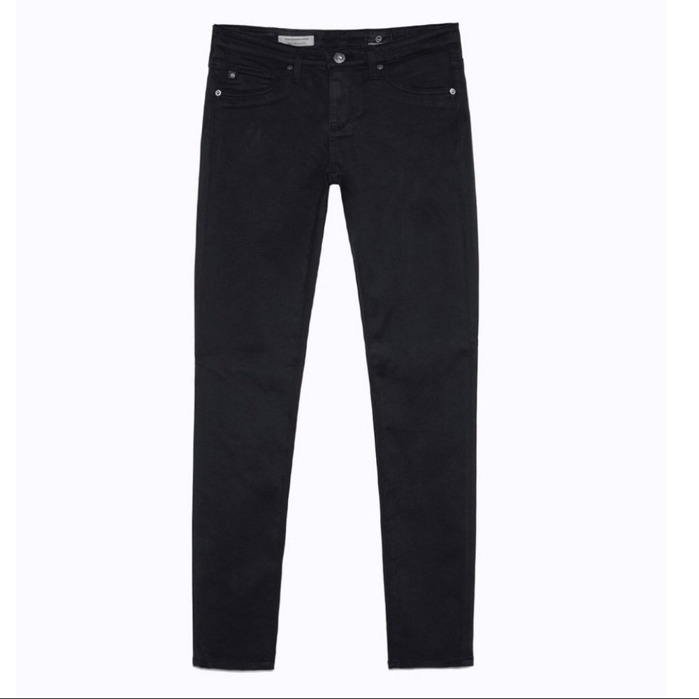 AG JEANS Super Black βThe Legging Ankleβ Jeans - Picture 2 of 7